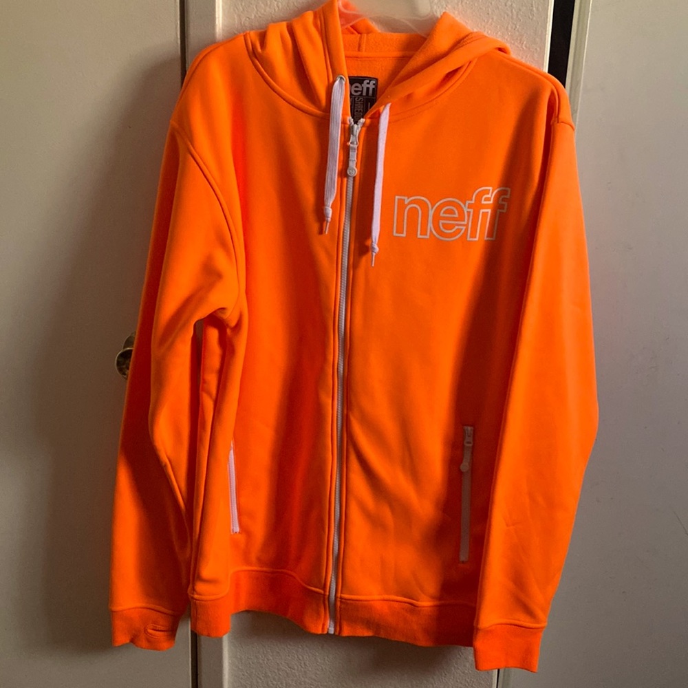 BRAND NEW ORANGE NEFF MENS JACKET